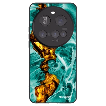 Picasee silikonowe czarne etui na Xiaomi 15 Ultra - Goldsky