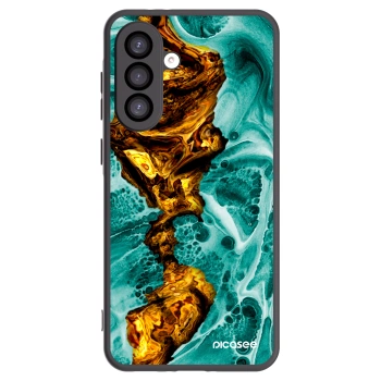 Picasee silikonowe czarne etui na Samsung Galaxy A26 5G A266B - Goldsky