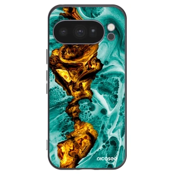 Picasee silikonowe czarne etui na Google Pixel 10 Pro - Goldsky