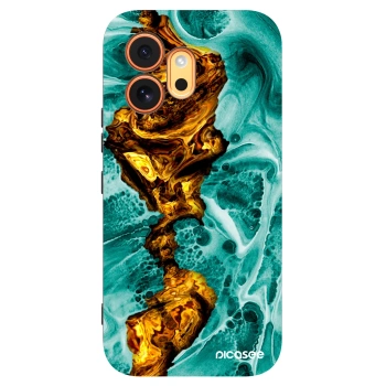 Picasee silikonowe czarne etui na Honor 600 - Goldsky