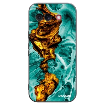 Picasee silikonowe czarne etui na Google Pixel 10a - Goldsky