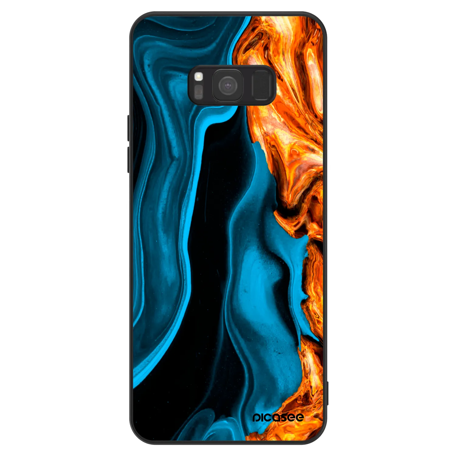 Picasee ULTIMATE CASE na Samsung Galaxy S8 G950F - Gold blue