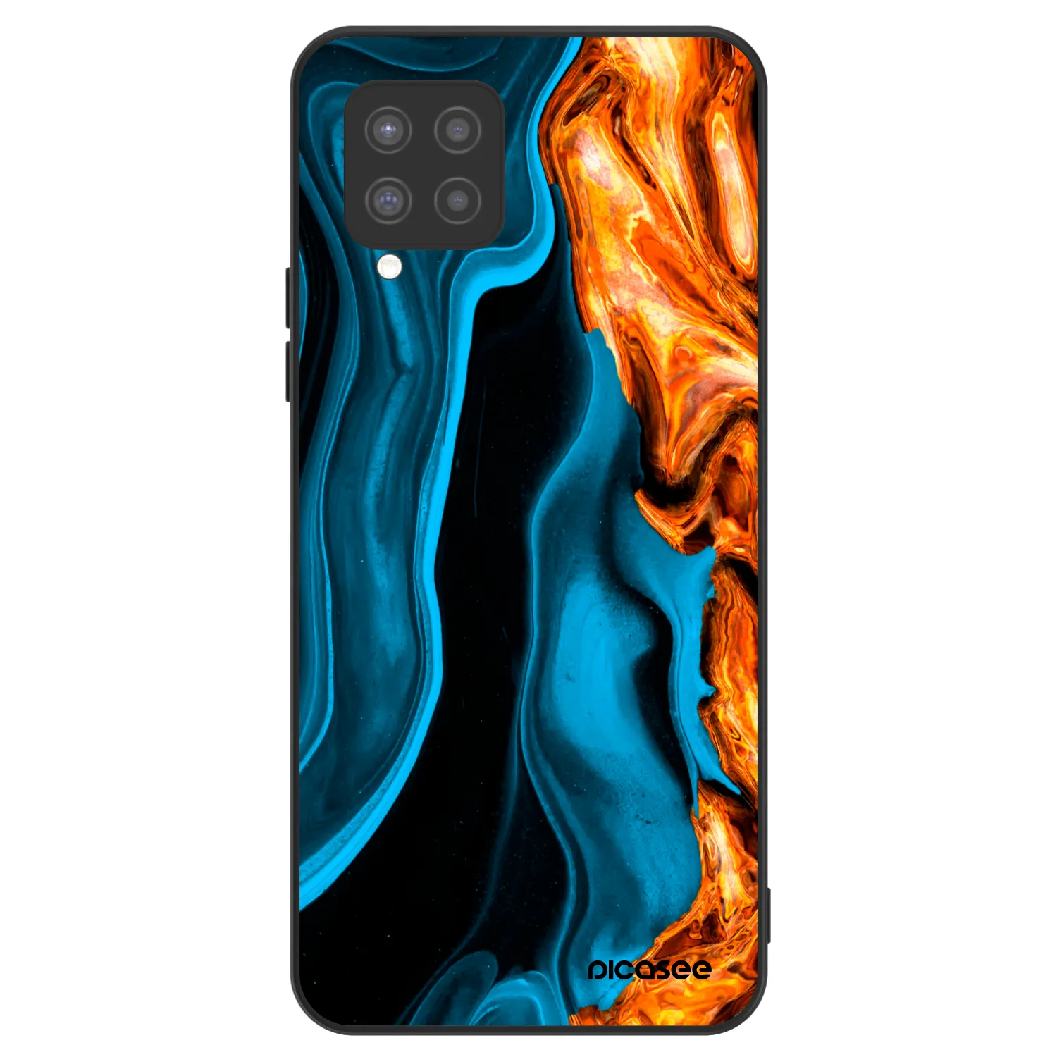 Picasee ULTIMATE CASE na Samsung Galaxy A42 A426B - Gold blue