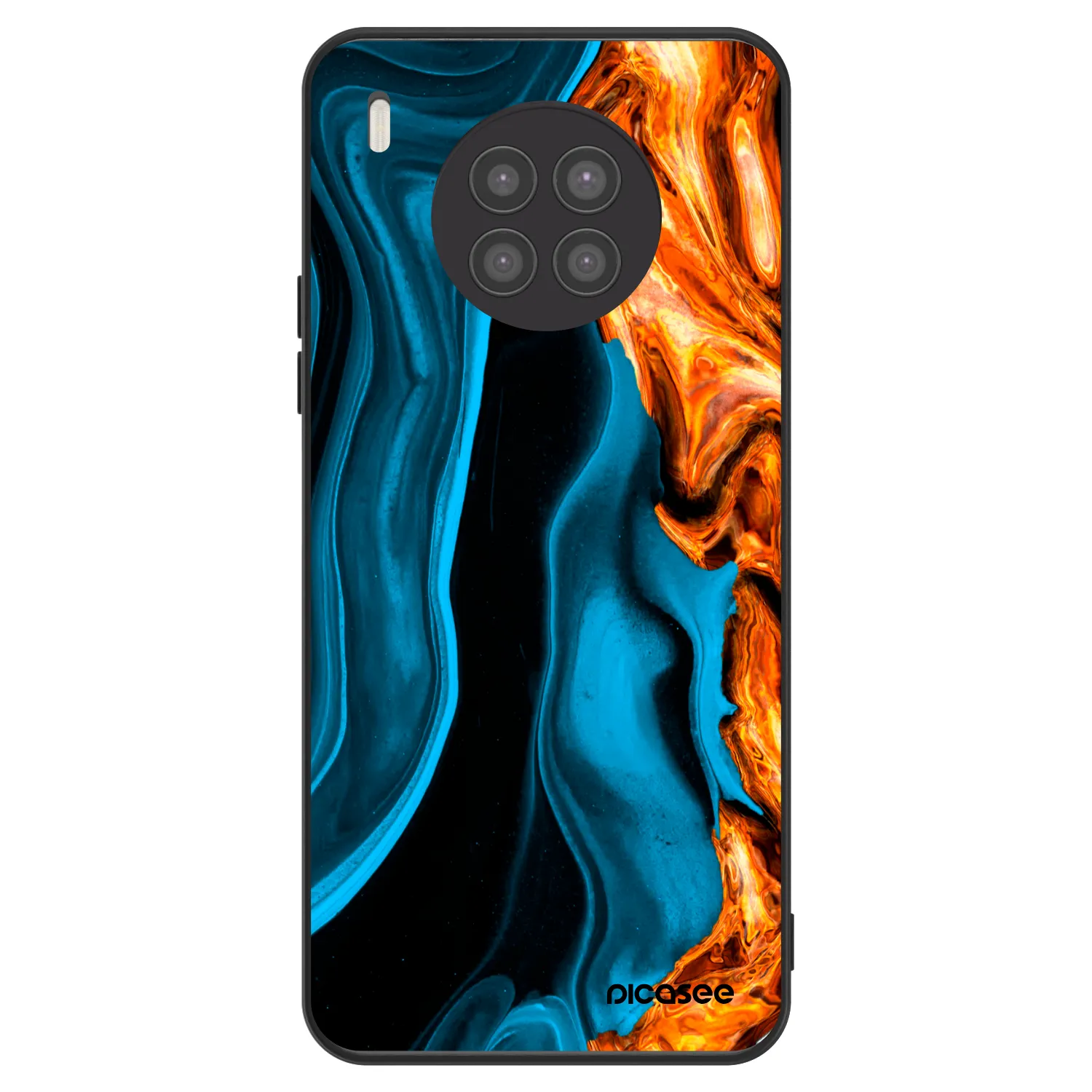 Picasee ULTIMATE CASE na Huawei Nova 8i - Gold blue