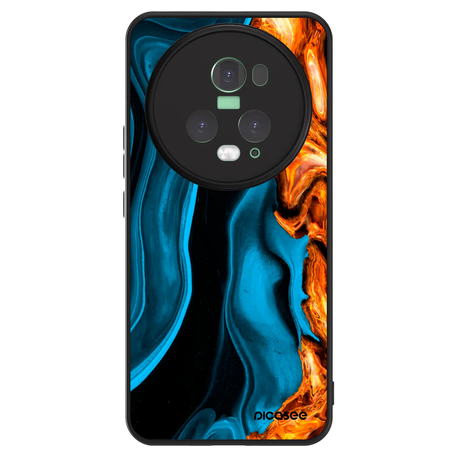 Picasee ULTIMATE CASE na Honor Magic5 Pro - Gold blue