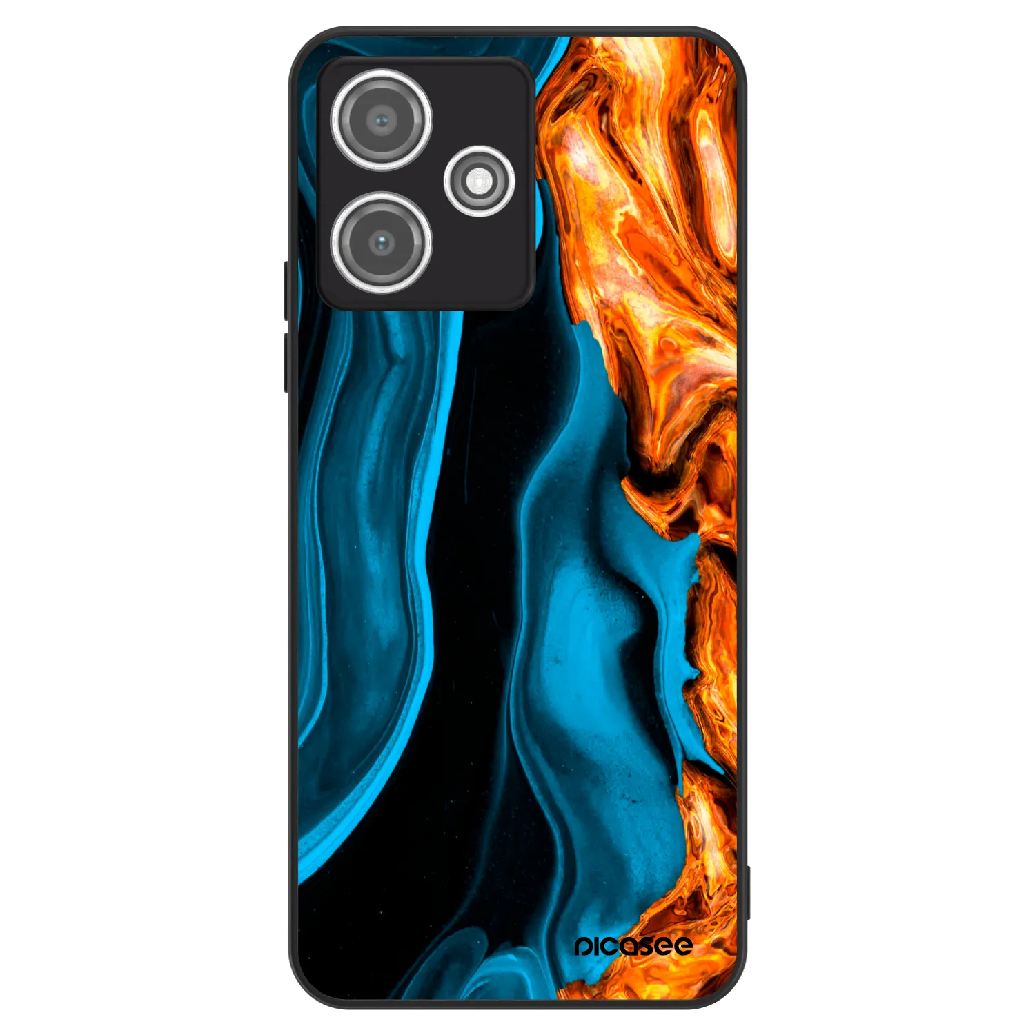 Picasee ULTIMATE CASE na Xiaomi Redmi 12 5G - Gold blue