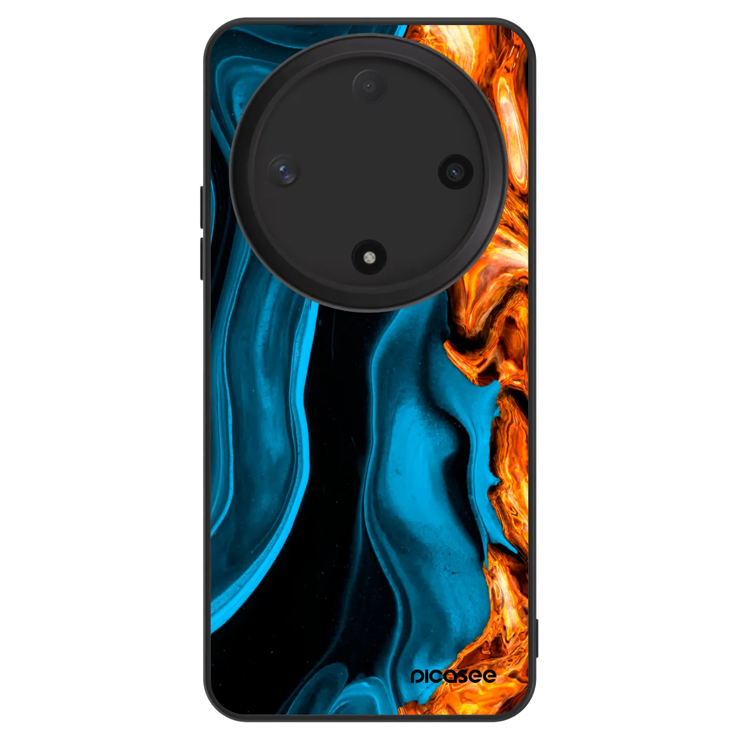 Picasee ULTIMATE CASE na Honor Magic6 Lite 5G - Gold blue