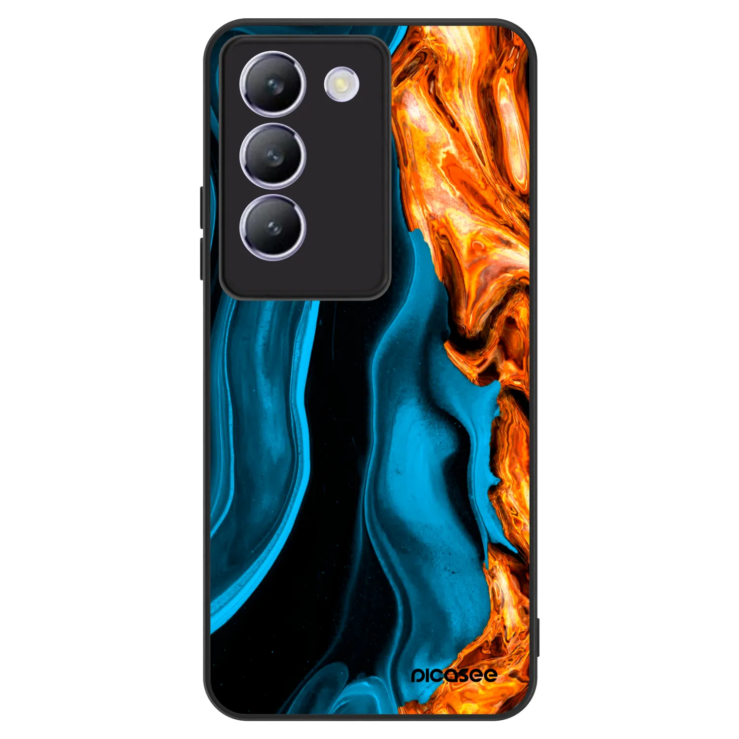 Picasee ULTIMATE CASE na Vivo V40 SE 5G - Gold blue