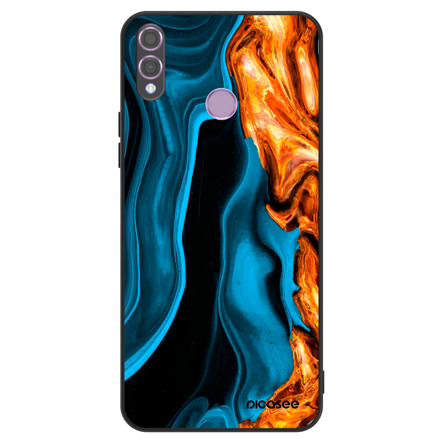 Picasee ULTIMATE CASE na Honor 8X - Gold blue