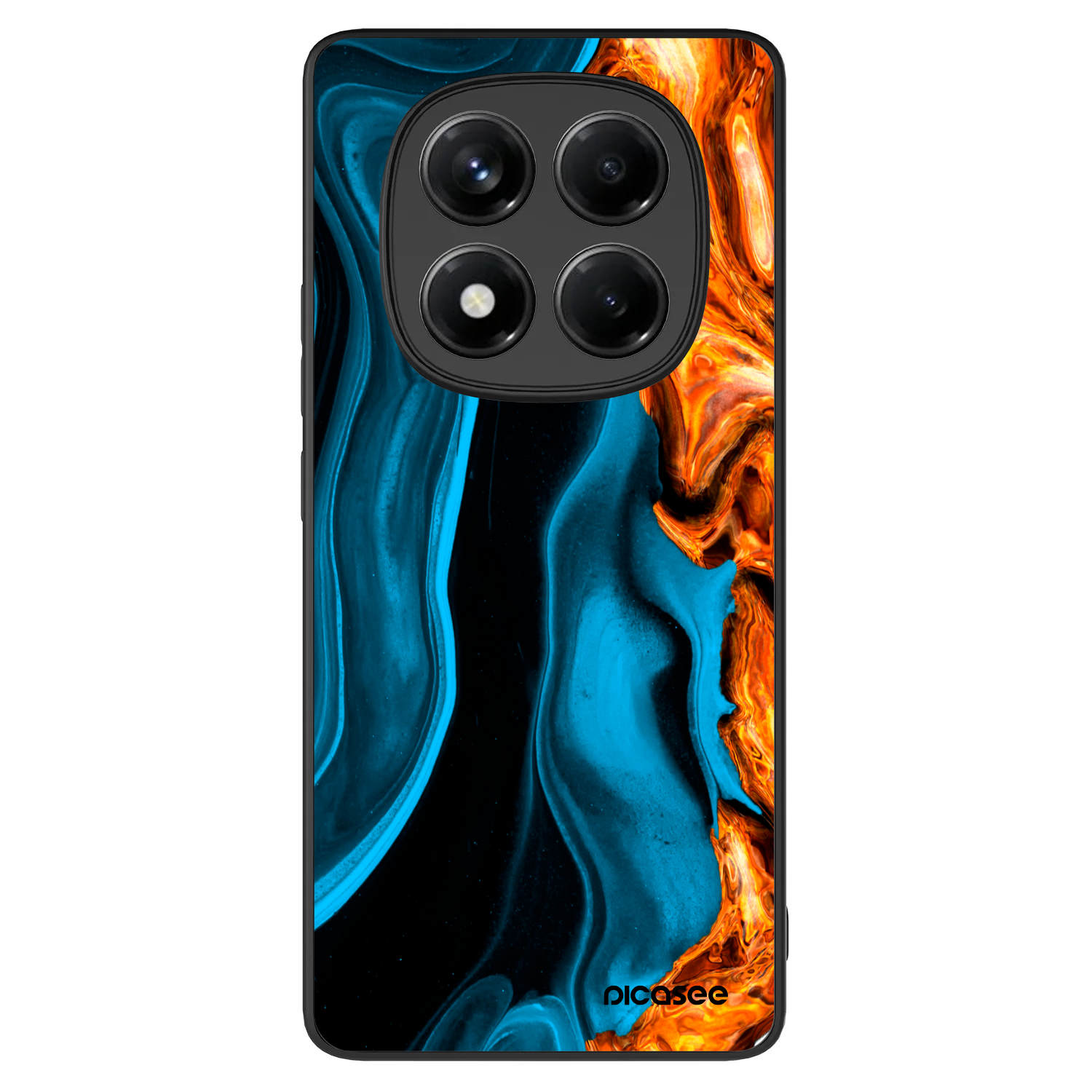 Picasee ULTIMATE CASE na Xiaomi Redmi Note 14 Pro+ 5G - Gold blue