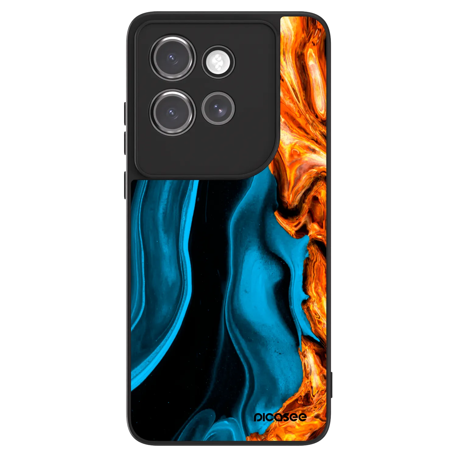 Picasee ULTIMATE CASE na Motorola Edge 50 Neo - Gold blue