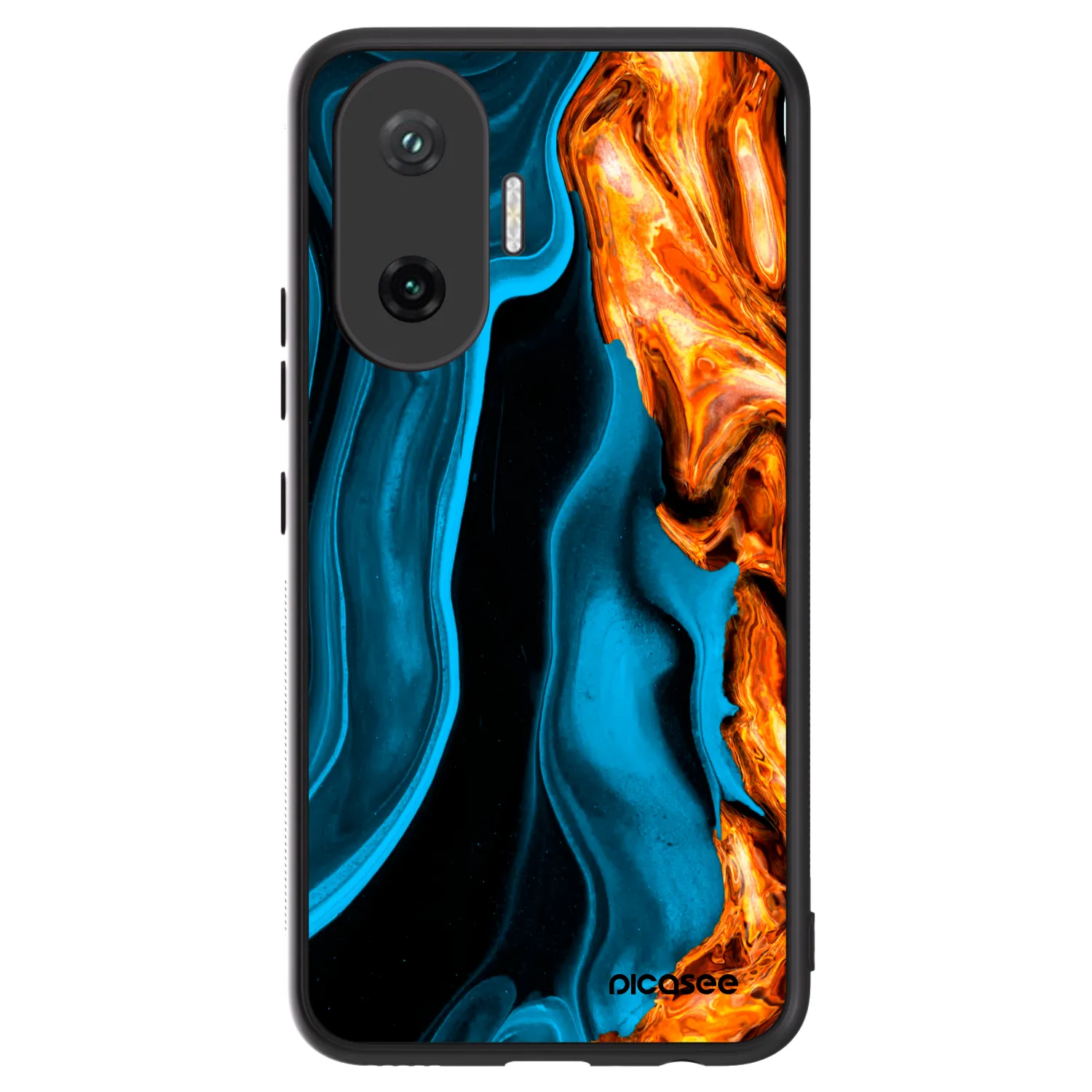 Picasee ULTIMATE CASE na Xiaomi Poco F7 Pro 5G - Gold blue