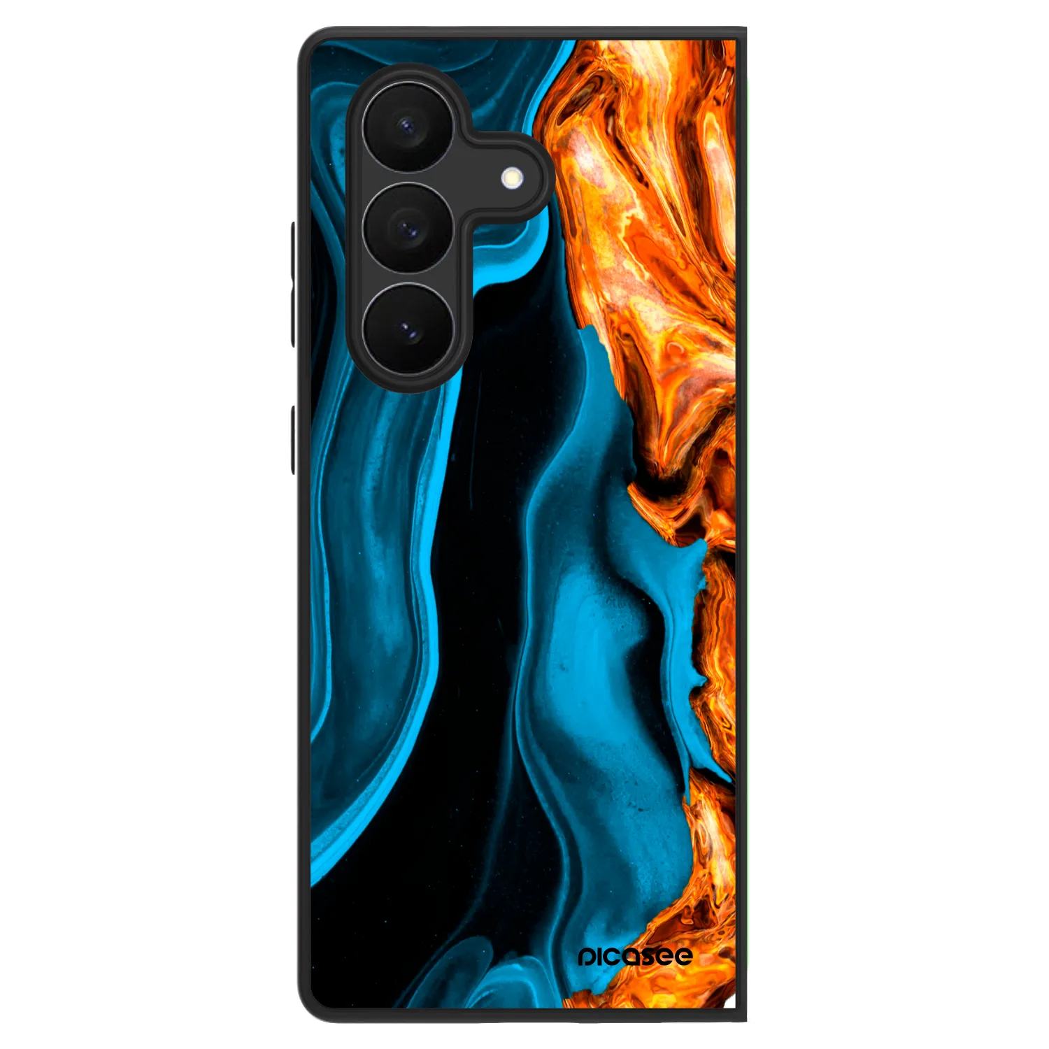 Picasee ULTIMATE CASE na Samsung Galaxy Z Fold7 5G - Gold blue