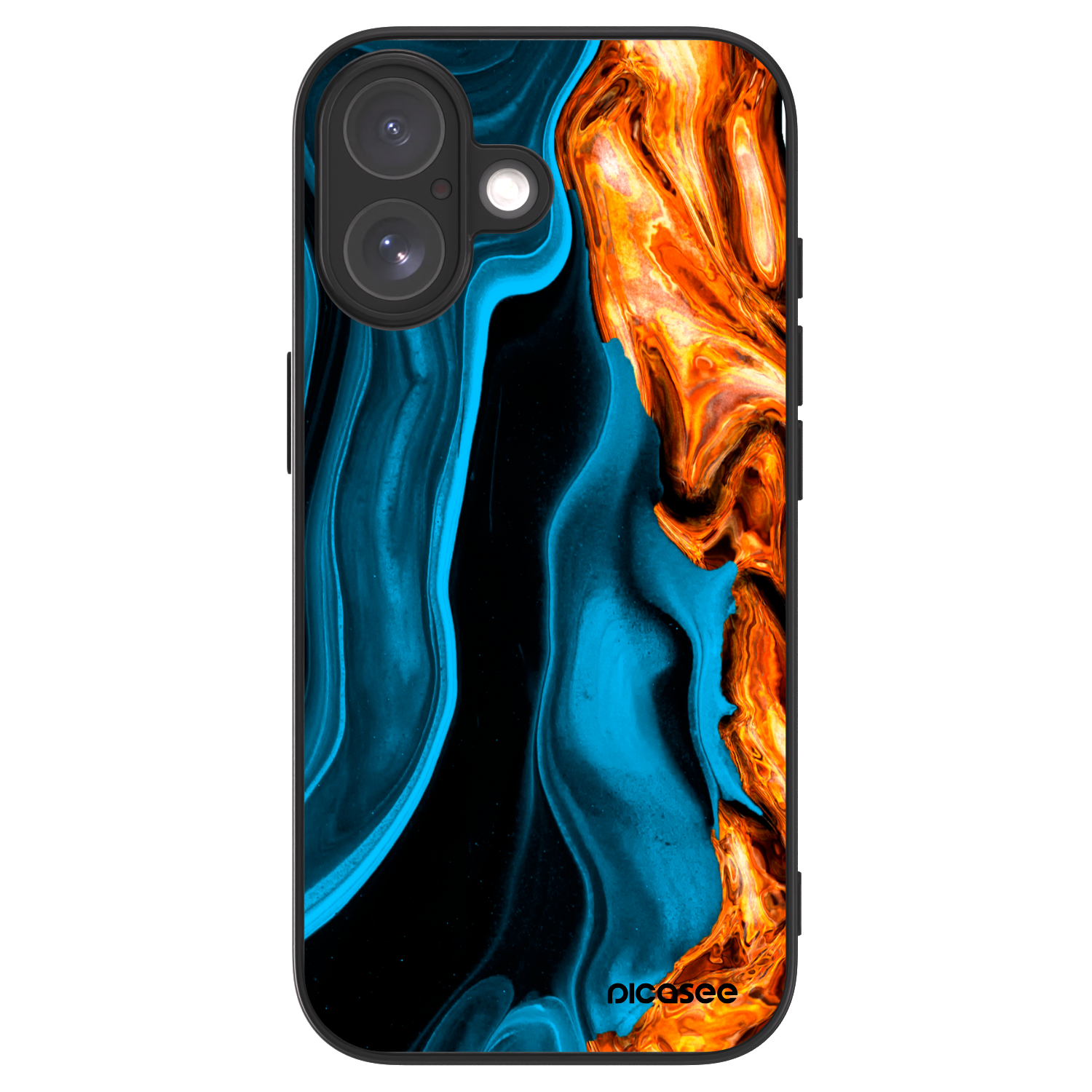 Picasee ULTIMATE CASE na Apple iPhone 17 - Gold blue