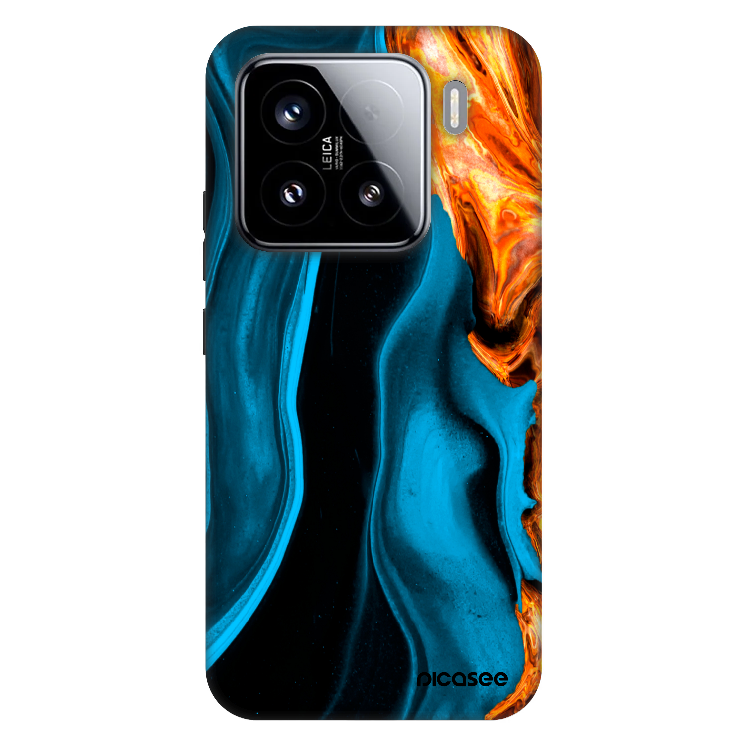 Picasee Fashion Case na Xiaomi 15 - Gold blue