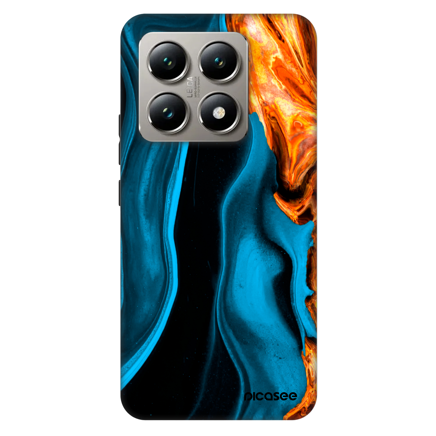 Picasee Fashion Case na Xiaomi 14T - Gold blue