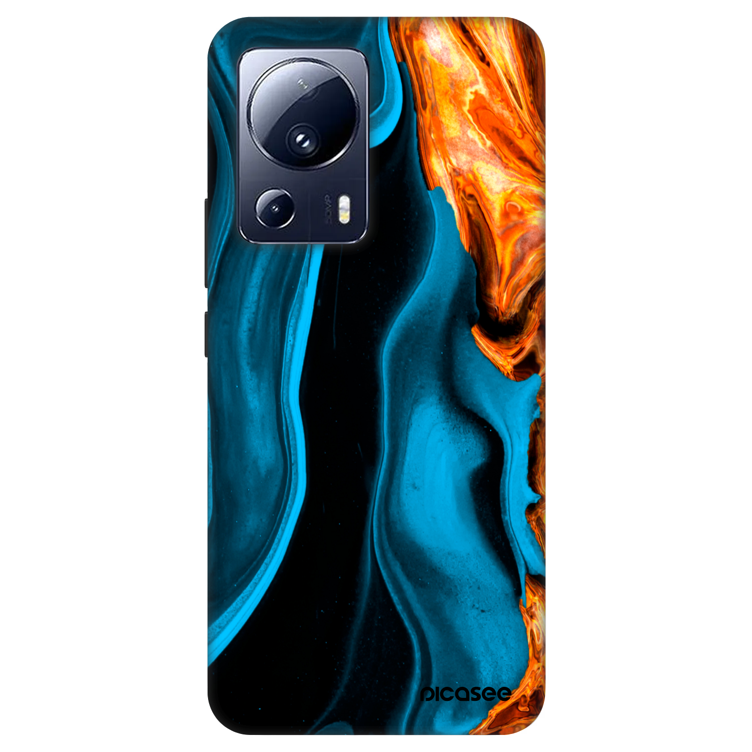 Picasee Fashion Case na Xiaomi 13 Lite - Gold blue