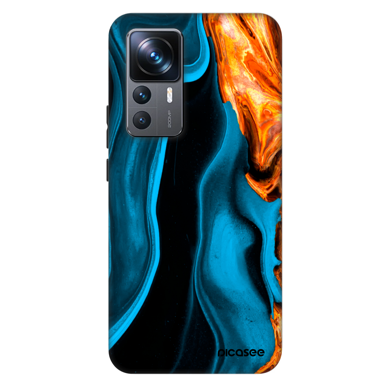 Picasee Fashion Case na Xiaomi 12T Pro - Gold blue
