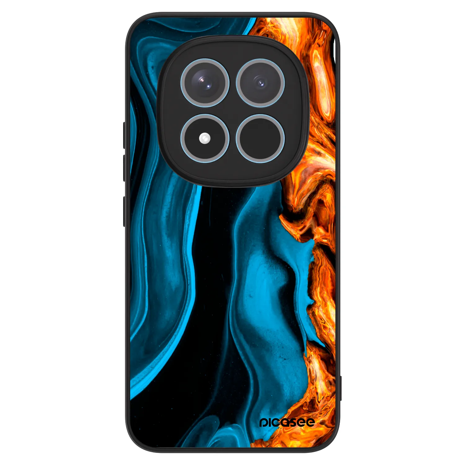 Picasee ULTIMATE CASE na Xiaomi Redmi Note 15 Pro+ - Gold blue