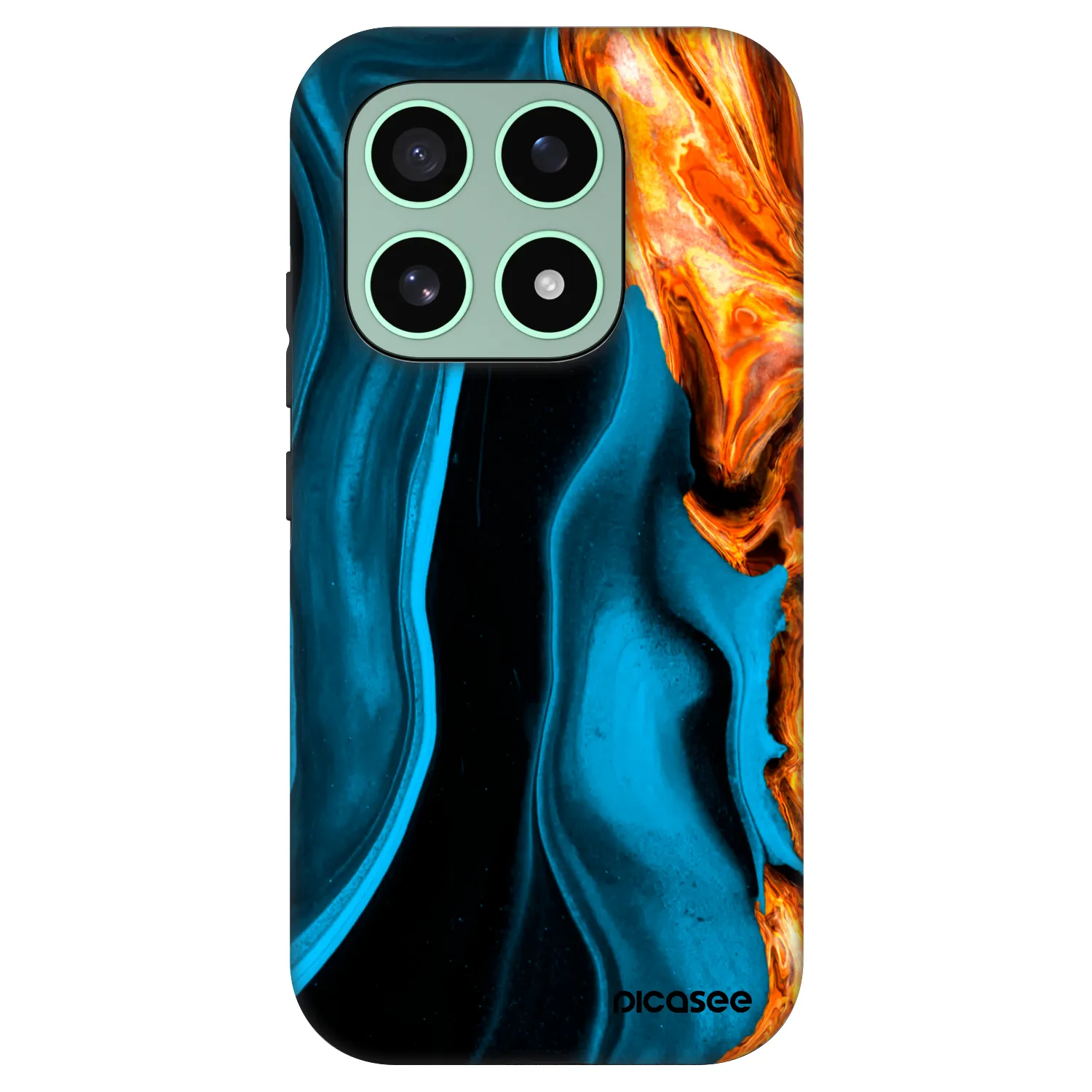 Picasee Fashion Case na Xiaomi 17 - Gold blue