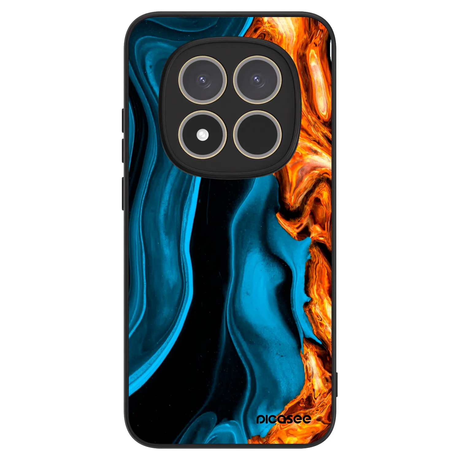Picasee ULTIMATE CASE na Xiaomi Redmi Note 15 Pro 5G - Gold blue