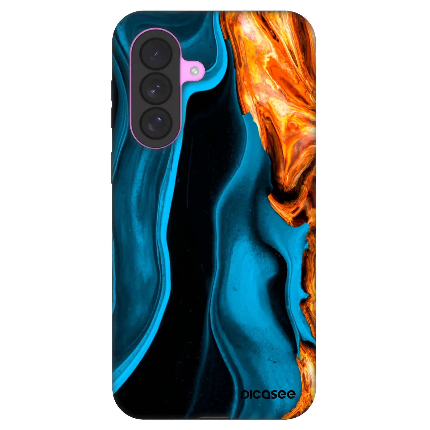 Picasee Fashion Case na Samsung Galaxy A37 - Gold blue