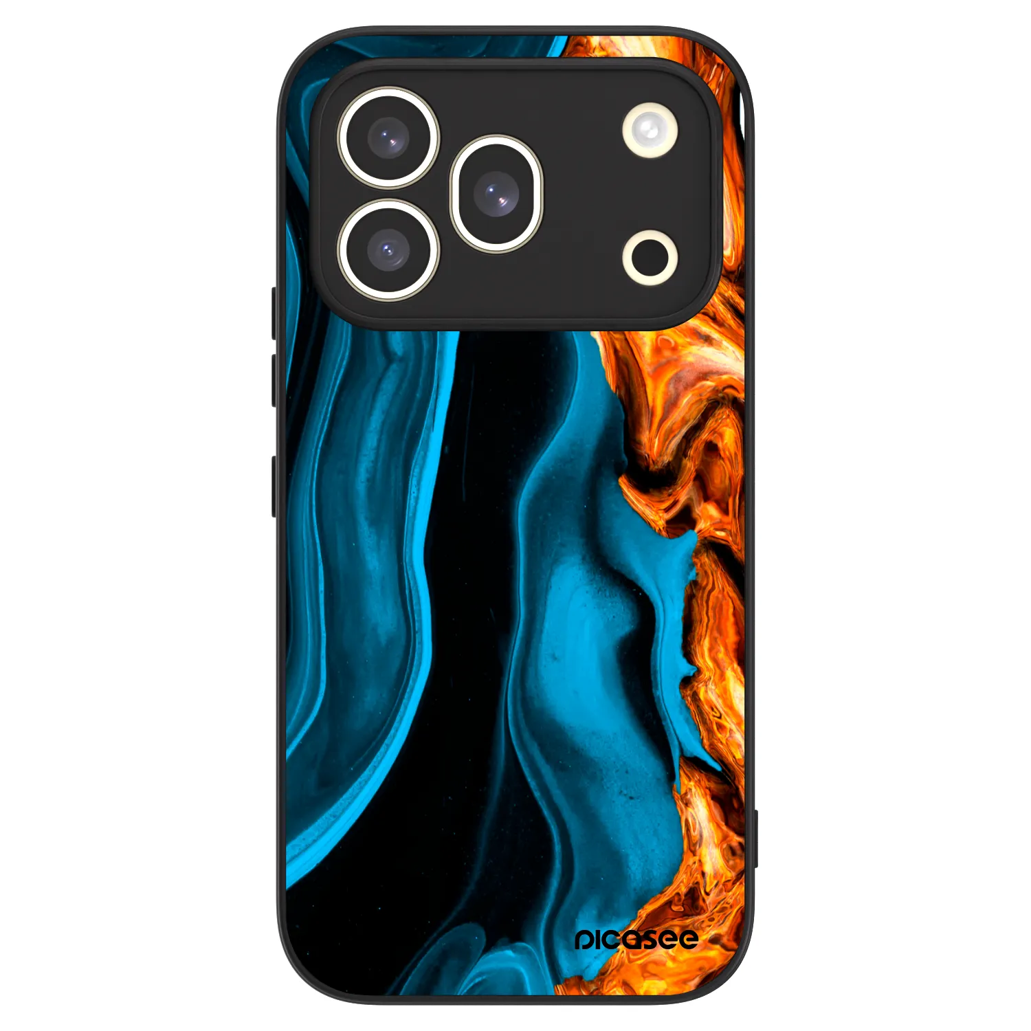 Picasee ULTIMATE CASE na Honor 600 Pro - Gold blue