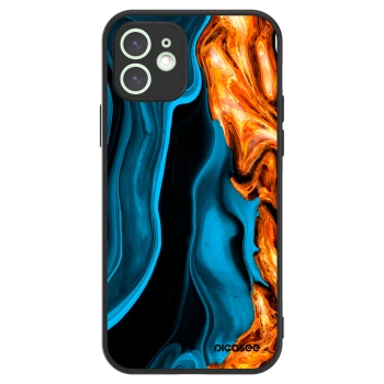 Picasee ULTIMATE CASE na Apple iPhone 12 - Gold blue