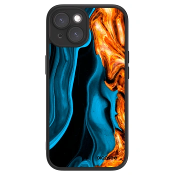 Etui na Apple iPhone 15 - Gold blue