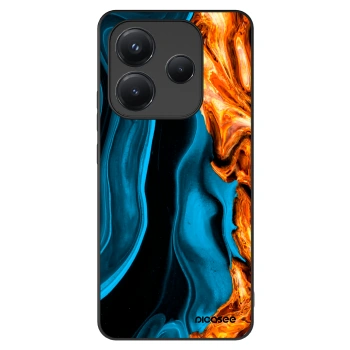 Picasee ULTIMATE CASE na Xiaomi Redmi Note 14 5G - Gold blue