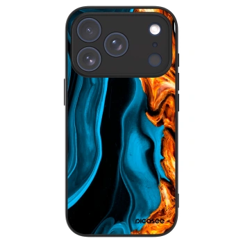 Picasee ULTIMATE CASE na Apple iPhone 17 Pro - Gold blue