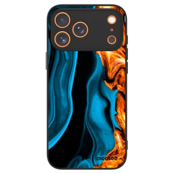 Picasee ULTIMATE CASE na Apple iPhone 17 Pro Max - Gold blue
