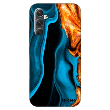 Etui na Samsung Galaxy A34 5G A346B - Gold blue