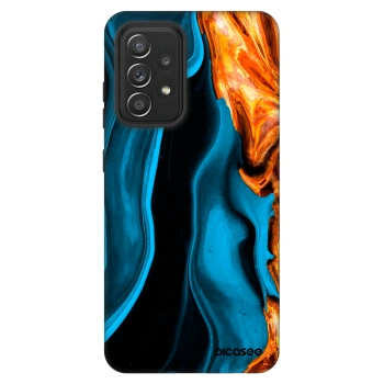 Etui na Samsung Galaxy A52 5G A525F - Gold blue