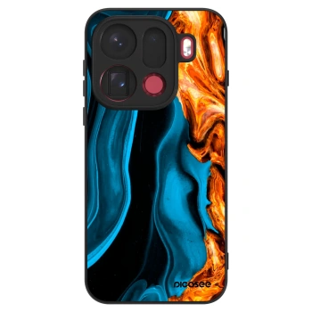 Etui na OPPO Find X9 Pro - Gold blue