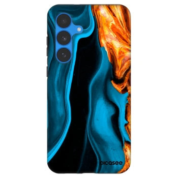 Etui na Samsung Galaxy S25 FE 5G - Gold blue