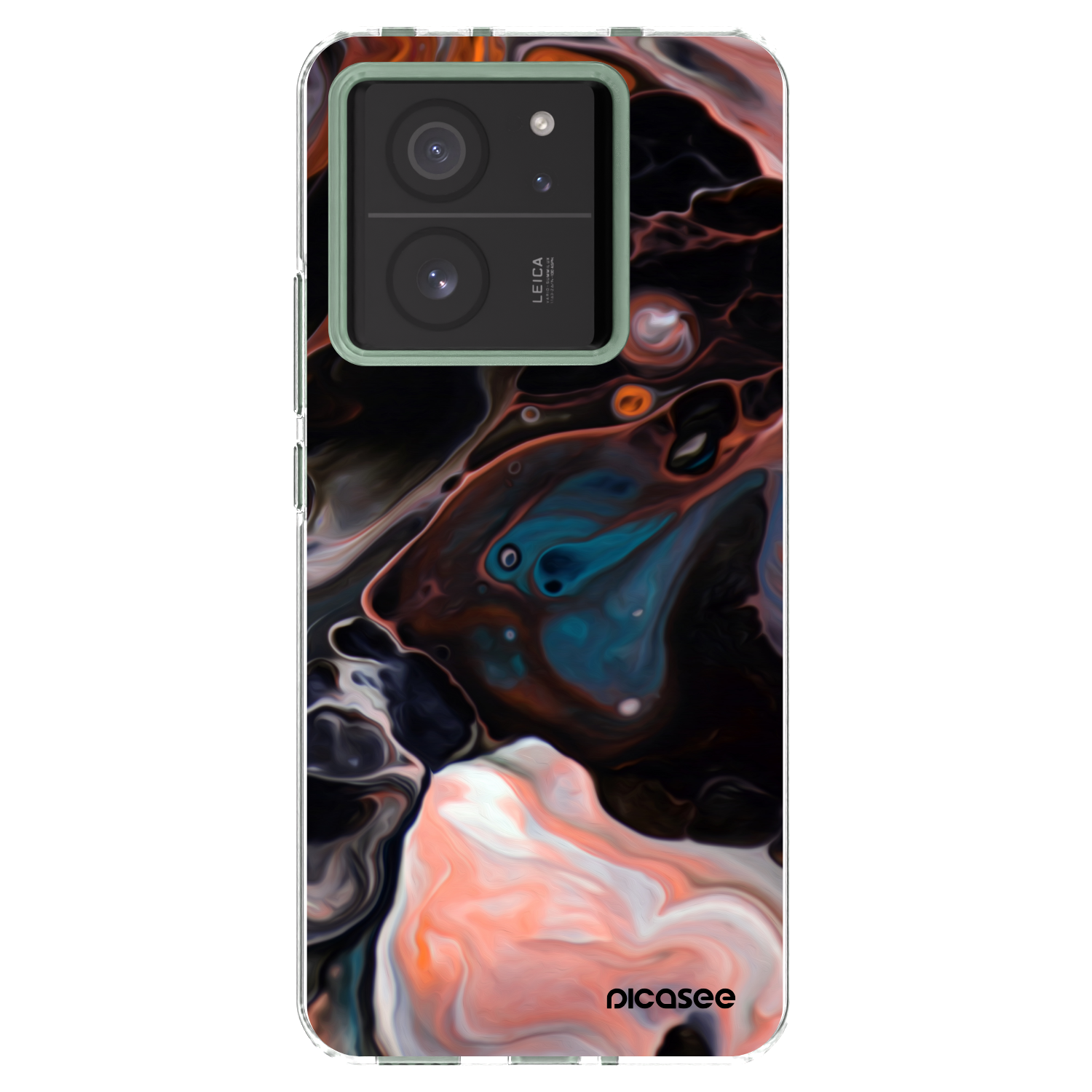 Picasee silikonowe przeźroczyste etui na Xiaomi 13T Pro - Cream