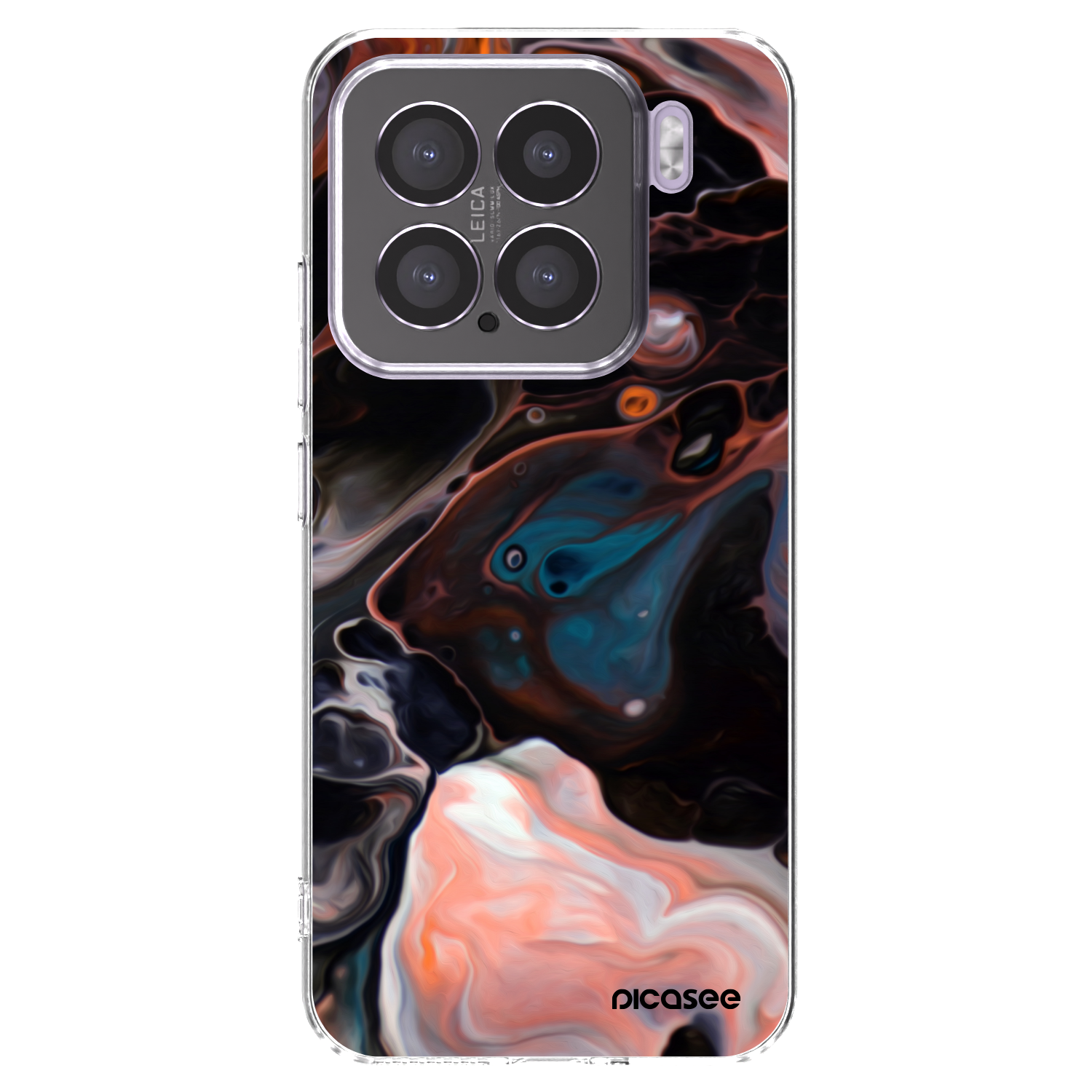 Picasee silikonowe przeźroczyste etui na Xiaomi 15 - Cream