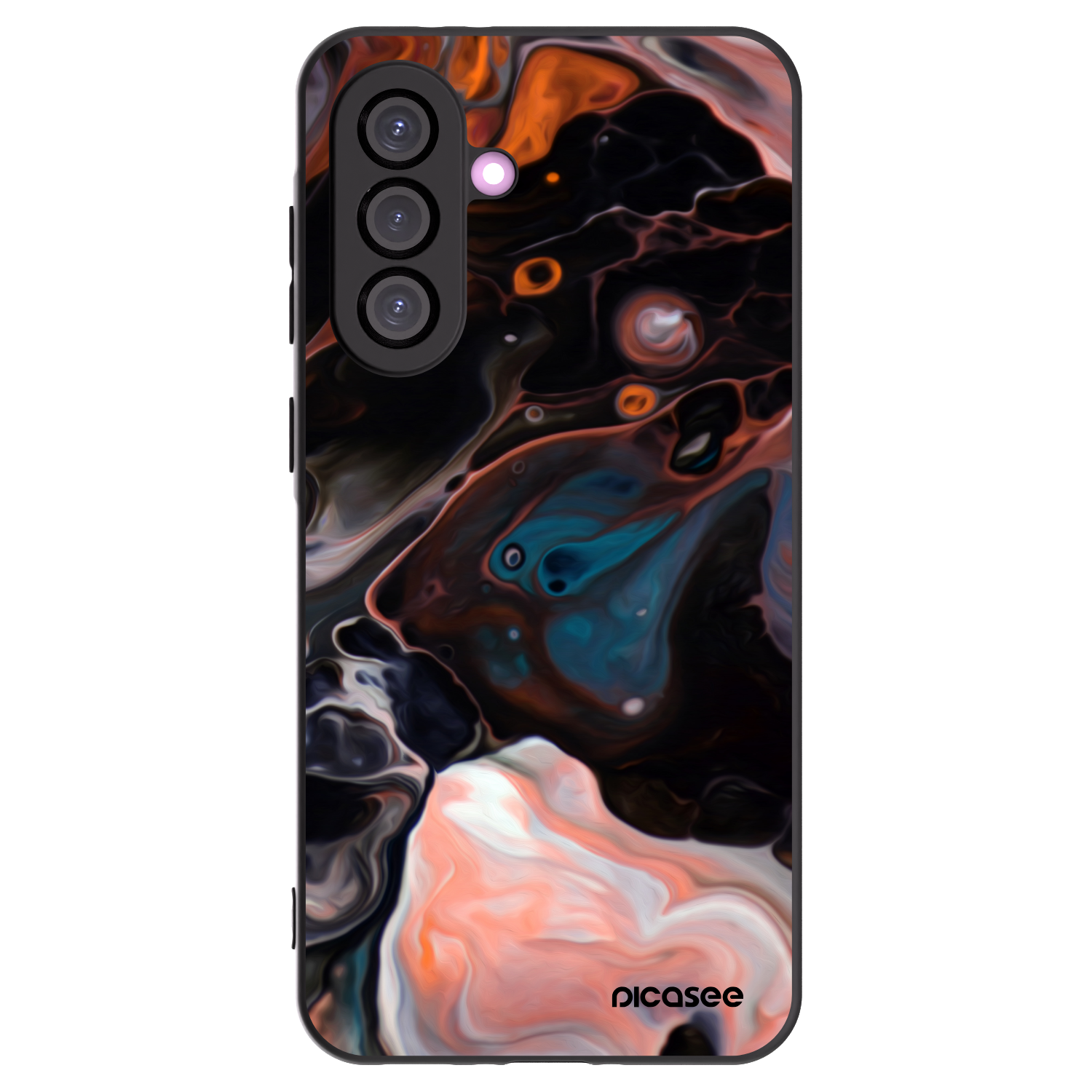 Picasee silikonowe czarne etui na Samsung Galaxy A36 5G - Cream