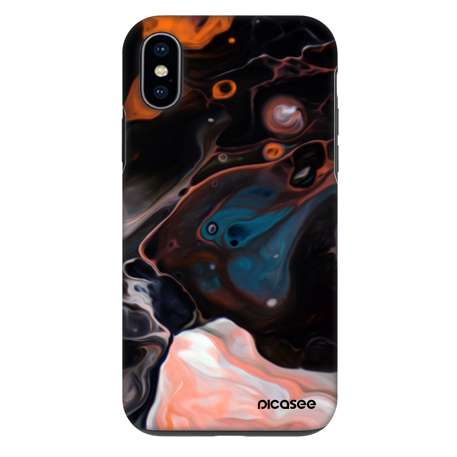 Picasee Fashion Case na Apple iPhone X/XS - Cream