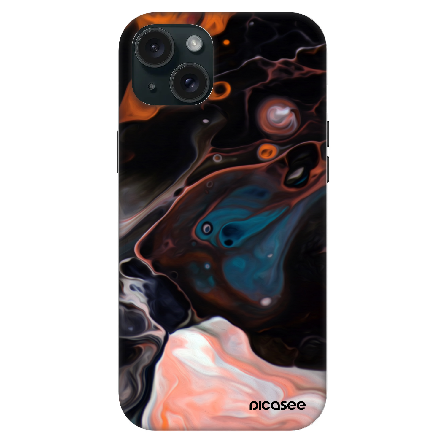 Picasee Fashion Case MagSafe na Apple iPhone 15 Plus - Cream