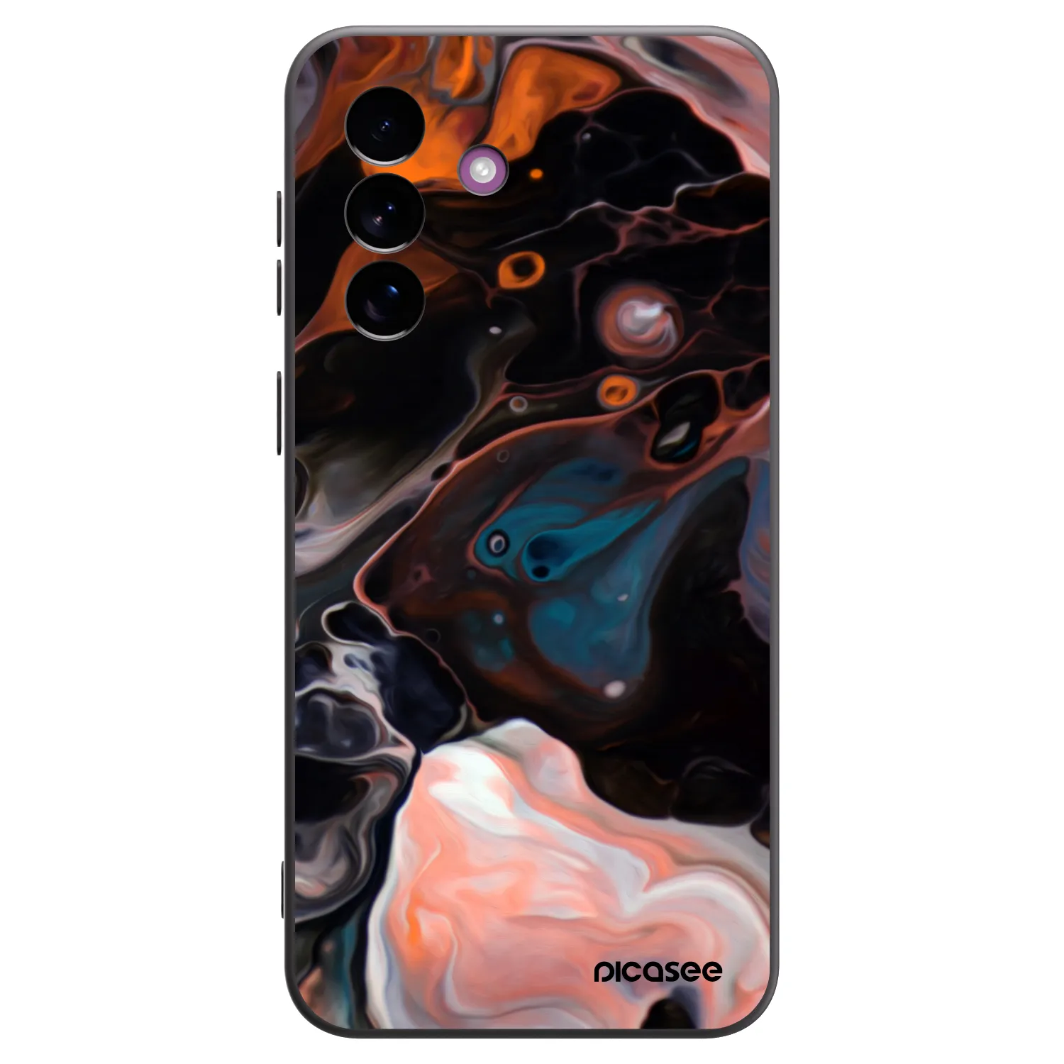 Picasee silikonowe czarne etui na Samsung Galaxy A37 - Cream