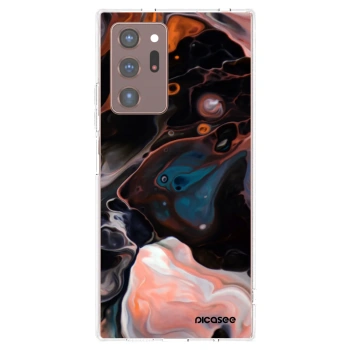 Picasee silikonowe przeźroczyste etui na Samsung Galaxy Note 20 Ultra - Cream