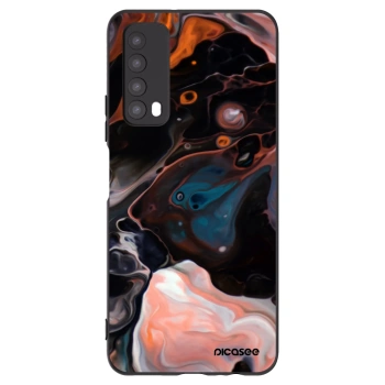 Picasee silikonowe czarne etui na Huawei P Smart 2021 - Cream