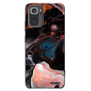 Picasee silikonowe przeźroczyste etui na Xiaomi Redmi Note 10S - Cream