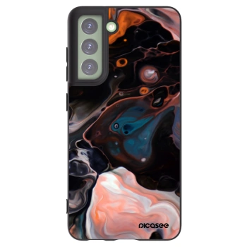 Picasee silikonowe czarne etui na Samsung Galaxy S21 FE 5G - Cream
