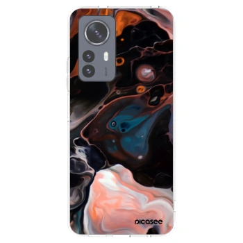 Picasee silikonowe przeźroczyste etui na Xiaomi 12 Pro - Cream