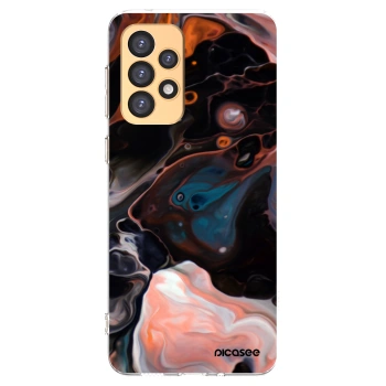 Picasee silikonowe przeźroczyste etui na Samsung Galaxy A33 5G A336 - Cream
