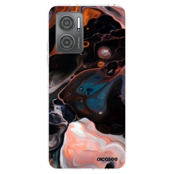 Picasee silikonowe przeźroczyste etui na Xiaomi Redmi 10 5G - Cream