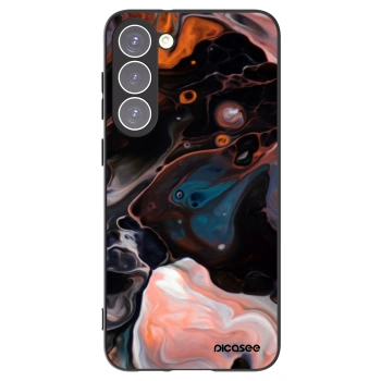 Picasee silikonowe czarne etui na Samsung Galaxy S23+ 5G - Cream